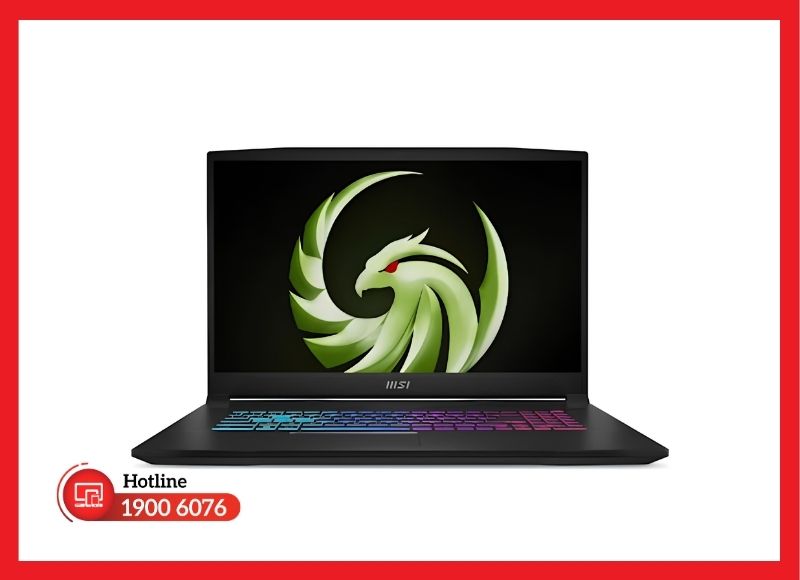 Màn hình MSI Bravo 15 C7UC chuẩn 144Hz sắc nét, hỗ trợ gá ốc chắc chắn