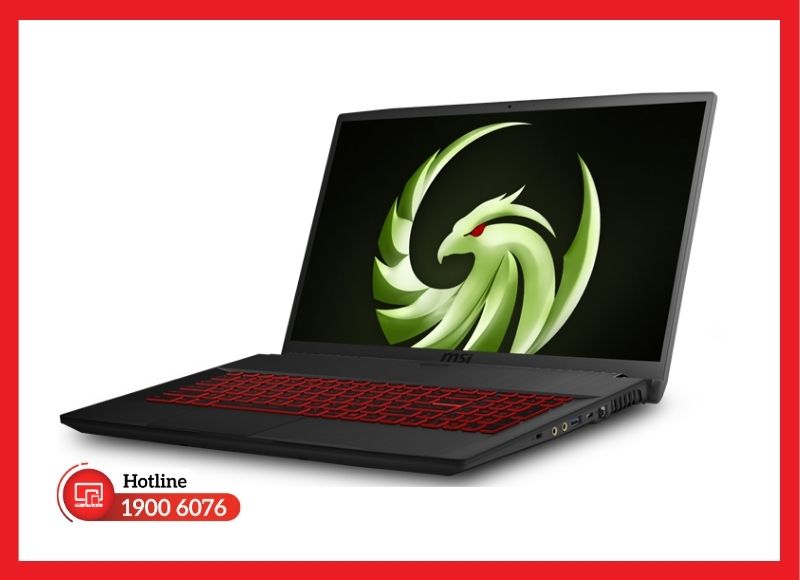 Màn hình kích thước 17.3 inch của MSI Bravo 17 A4DD cần lắp chuẩn tần số quét