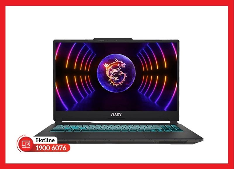 Màn hình 15.6 inch 144Hz của MSI Cyborg 15 A12VE hiển thị mượt mà