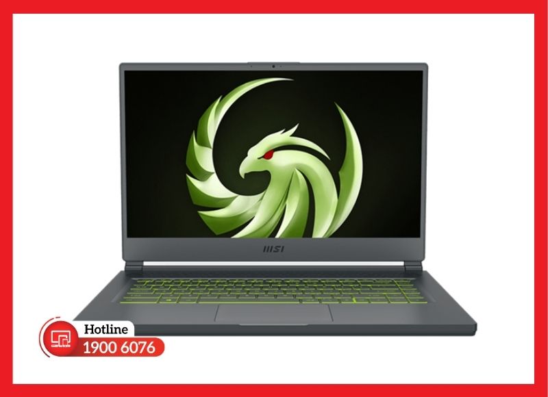 Màn hình mỏng nhẹ vỏ kim loại của MSI Delta 15 A5EF cần thao tác cẩn thận