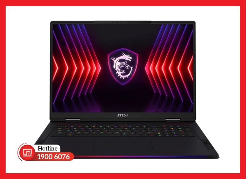 Màn hình 18.0 inch 16:10 cực đại trên siêu phẩm MSI Raider 18 HX A14VHG