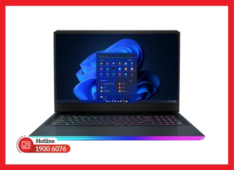 Màn hình 17.3 inch tần số quét cực cao trên MSI Raider GE76 12UGS