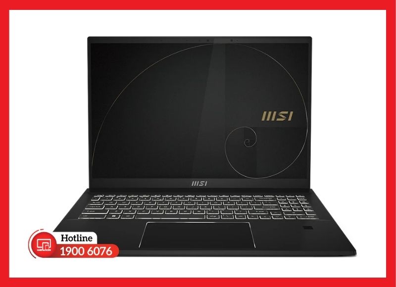 Màn hình 16 inch QHD+ 165Hz cảm ứng cao cấp trên MSI Summit E16 A12UDT