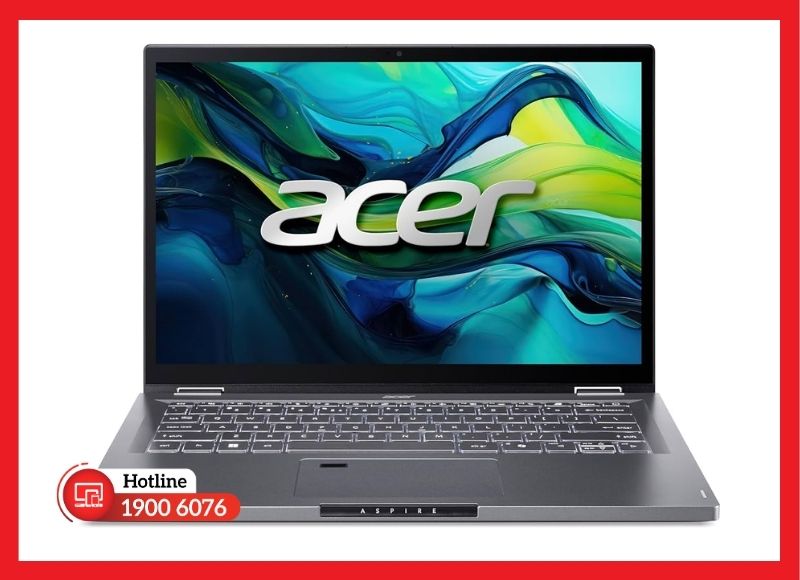 Pin dẹt Acer Aspire Spin 14 ASP14-51 được đặt cố định bên trong nắp đáy
