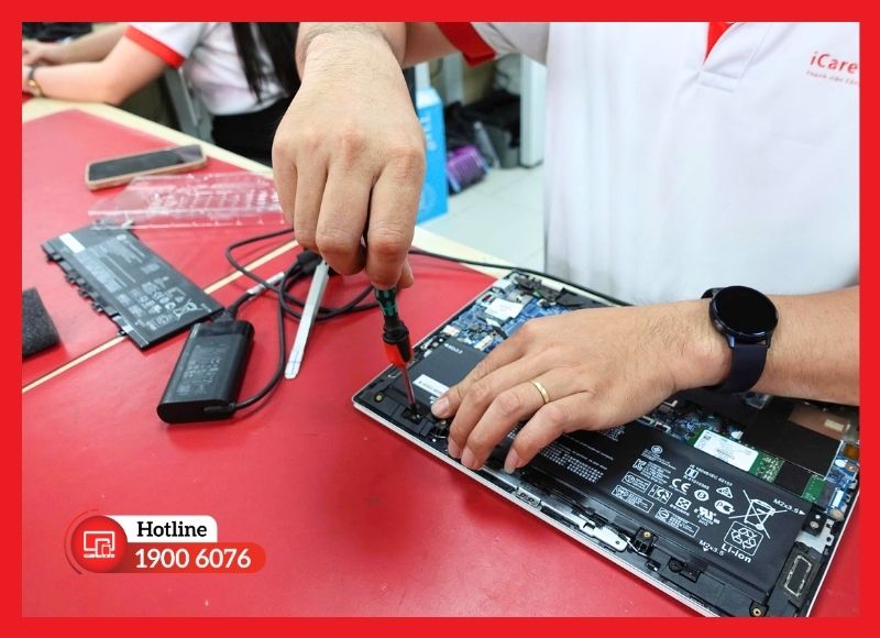Quy trình thay pin laptop Acer Chromebook 514 CB514-1 tại iCare Center