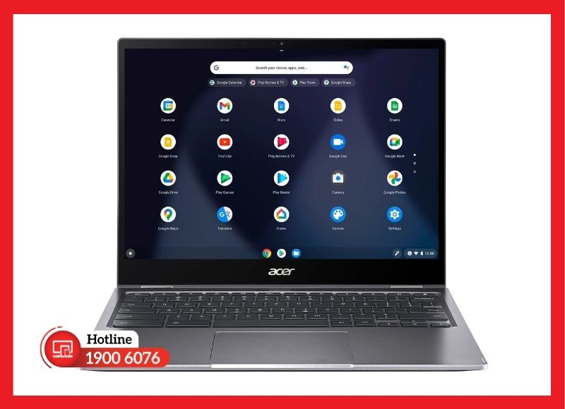 Pin dẹt dung lượng 56Wh đáp ứng nhu cầu làm việc di động suốt ngày dài