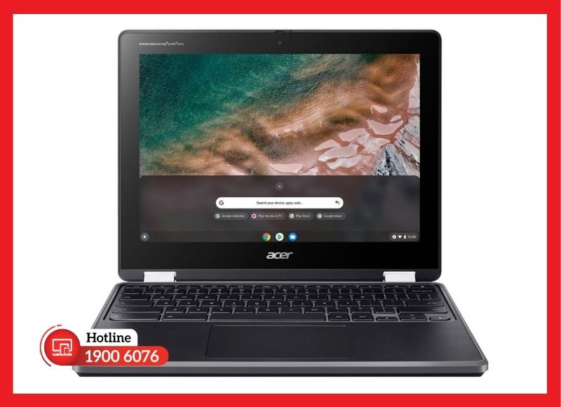 Khối pin dẹt chuẩn dung lượng giúp Chromebook vận hành bền bỉ liên tục