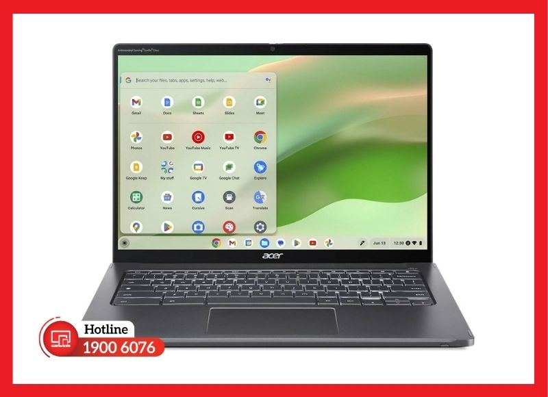 Pin Li-polymer 56Wh giữ vững trải nghiệm làm việc mượt mà trên dòng Chromebook cao cấp