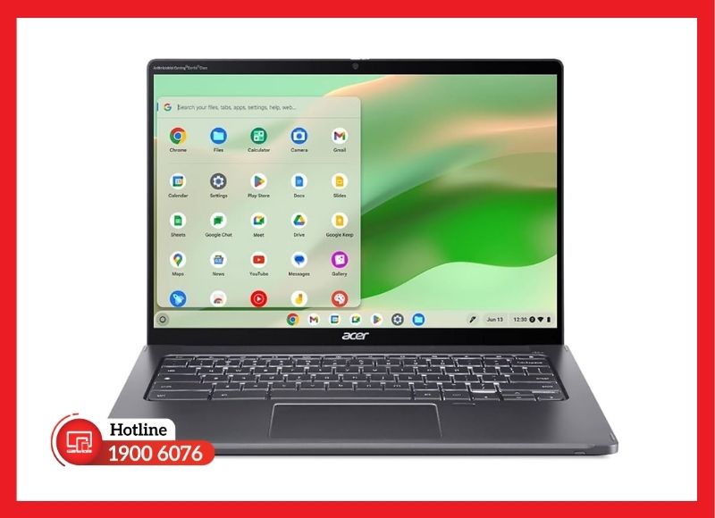 Khối pin dẹt dung lượng 56Wh đảm bảo duy trì thời lượng vận hành ổn định