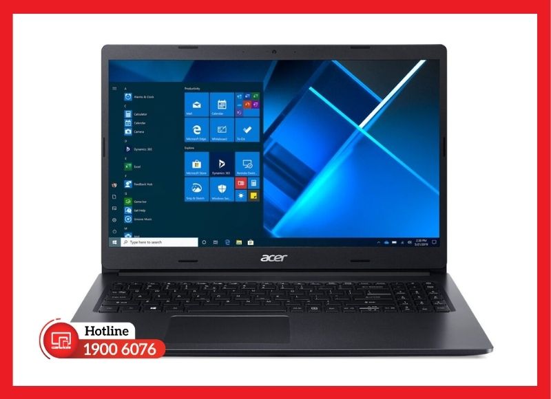 Bề mặt đáy Acer Extensa 15 EX215-22 cần được tháo cẩn thận khi thay pin