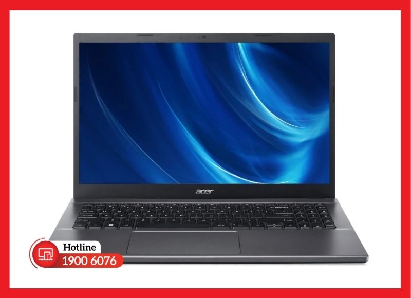 Mặt đáy Acer Extensa 15 EX215-55 chứa pin gắn liền cần tháo cẩn thận