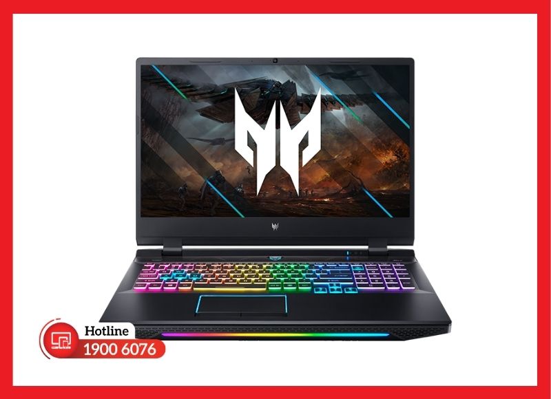 Cấu trúc khoang chứa pin riêng biệt trên dòng laptop Predator Helios 500