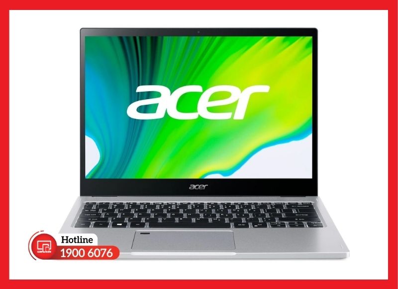 Viên pin mỏng nhẹ dung lượng 56Wh lắp bên trong thân máy Acer Spin 3 SP313-51