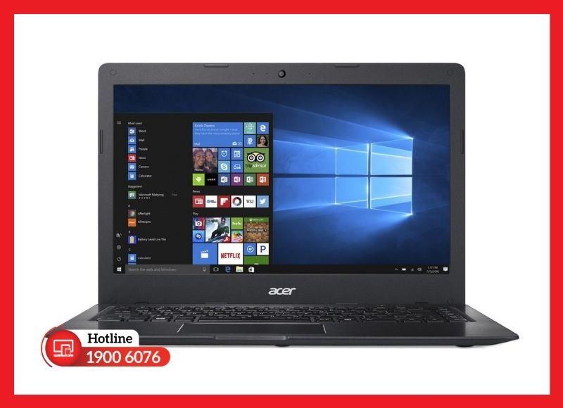 Viên pin mỏng nhẹ được lắp cố định bên trong Acer Swift 1 SF114-31