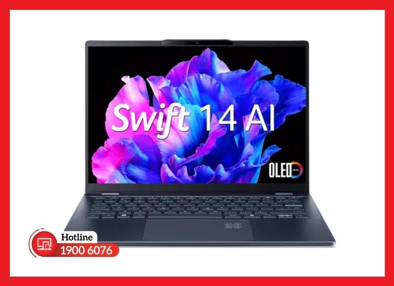 Tổng quan thiết kế pin liền vỏ nhôm trên Acer Swift X 14 SFX14-51