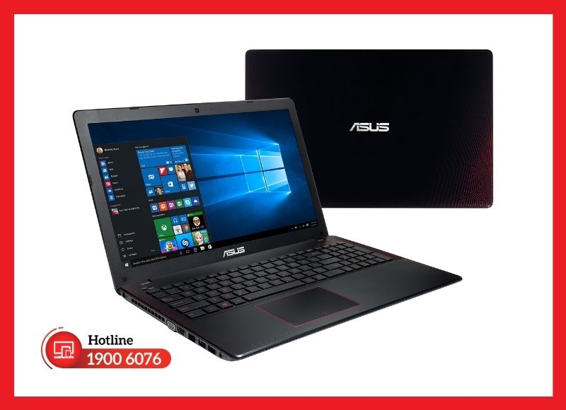 Thiết kế pin rời phía sau của dòng ASUS K550 yêu cầu chọn đúng phiên bản chuẩn theo chip
