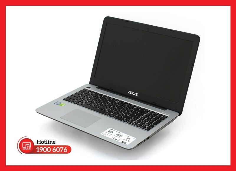 Khối pin Li-Polymer dẹp 38Wh gắn chìm bên trong khung máy ASUS K556