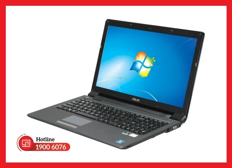 Pin tháo rời ASUS UL50 cho phép thao tác thay lắp dễ dàng ở mặt đáy