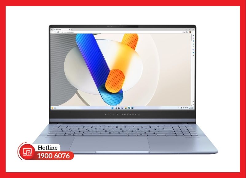 Khối pin dẹp 75Wh bố trí trải rộng bên trong thân máy S5506