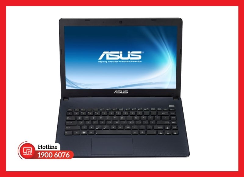 Pin rời ASUS X401 lắp cạnh sau máy dễ dàng tháo lắp qua lẫy khóa