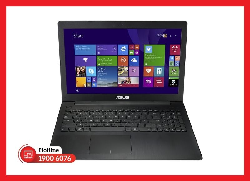 Pin âm ASUS X554 nằm bên trong thân máy, cần dụng cụ chuyên dụng khi tháo mở