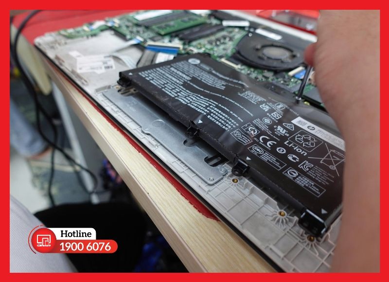 Quy trình thay pin laptop Dell Inspiron 3458 tại iCare Center