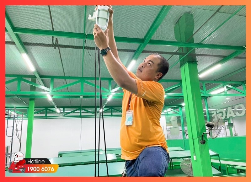 iCare Center bảo dưỡng hệ thống chiếu sáng