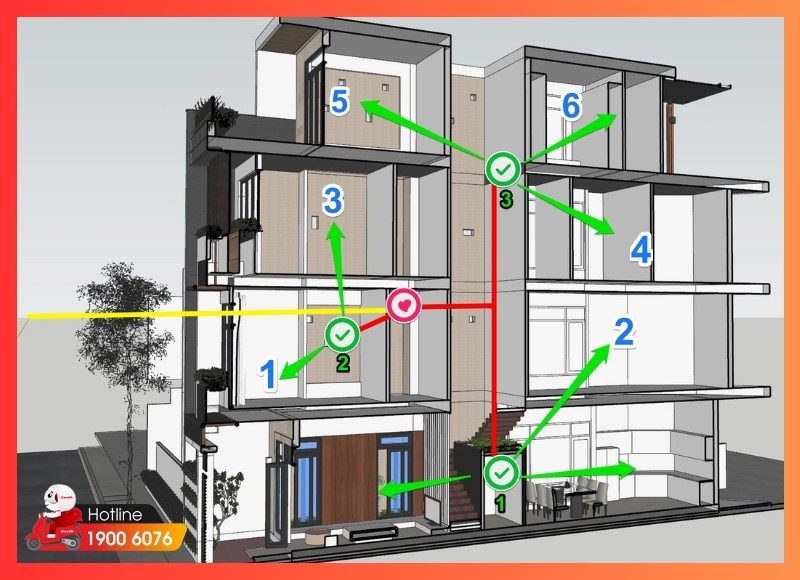 Giải pháp WiFi cho nhà 5 tầng-iCare60 #3
