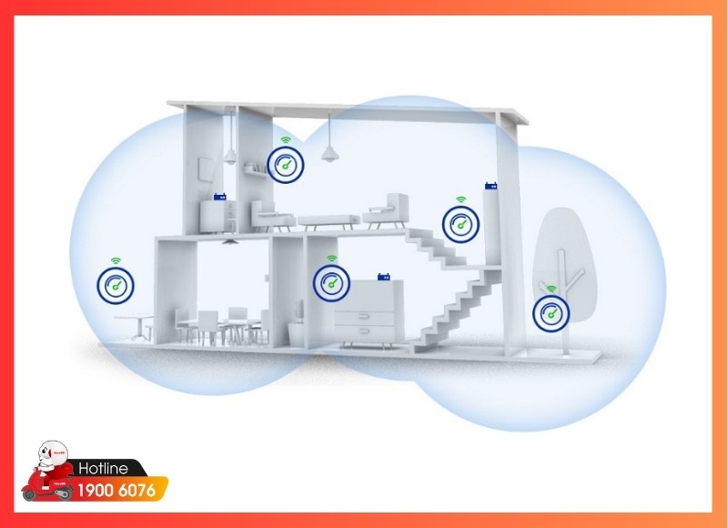 Giải pháp WiFi cho nhà nhiều tầng-iCare60 #4