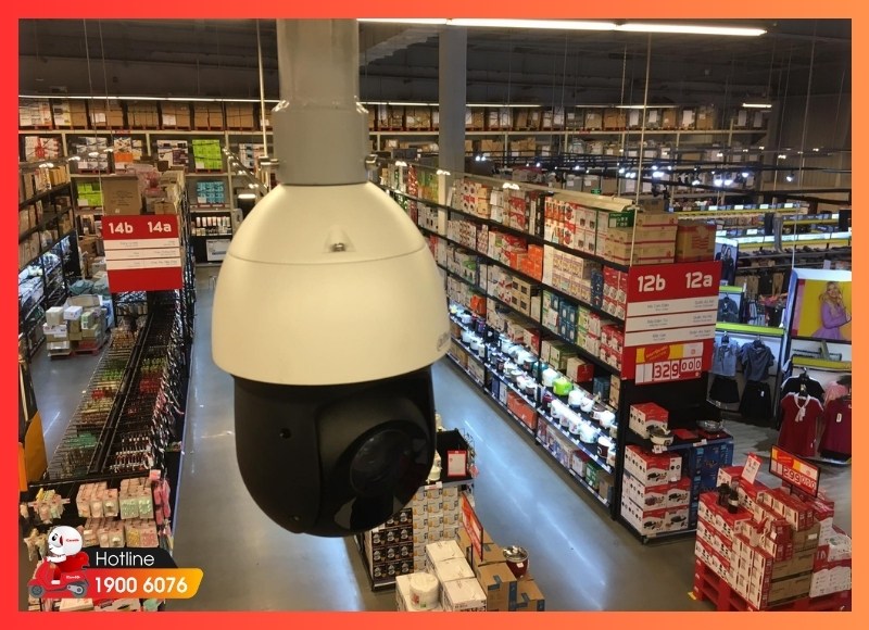 Thiết kế, thi công camera giám sát cho siêu thị, cửa hàng