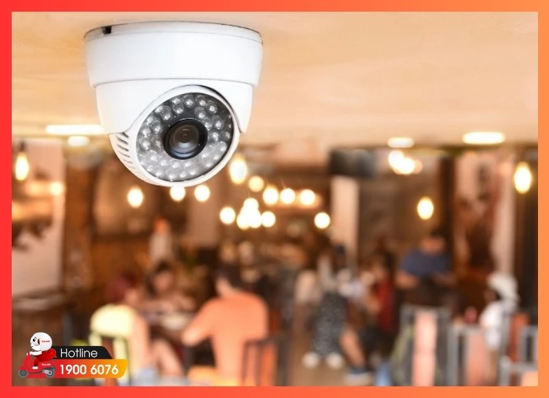 Lắp đặt camera cho nhà hàng-iCare60 #2