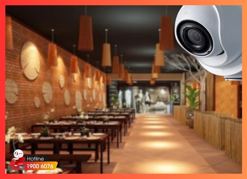 Lắp đặt camera cho nhà hàng-iCare60 #3