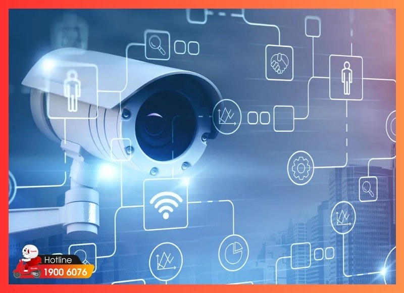 Lắp đặt camera cho nhà hàng-iCare60 #7