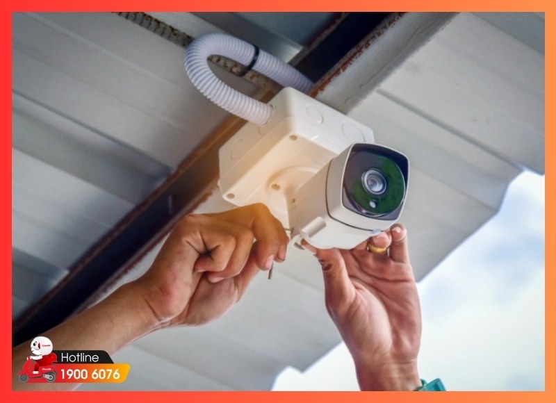 Lắp đặt camera ngoài trời-iCare60 #11