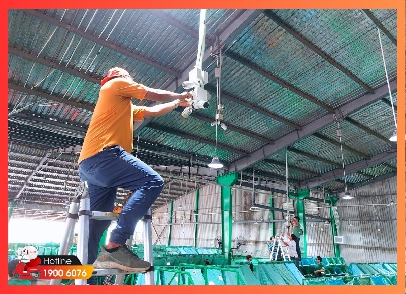 Lắp đặt camera nhà xưởng-iCare60 #10