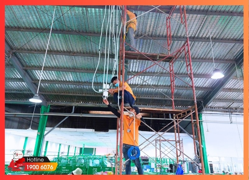 Lắp đặt camera nhà xưởng-iCare60 #11
