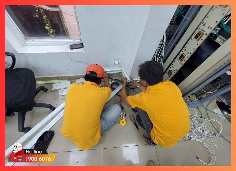 Thi công điện mạng văn phòng-iCare60 #7