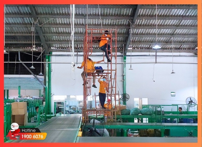 Thi công điện nhà xưởng-iCare60 #2
