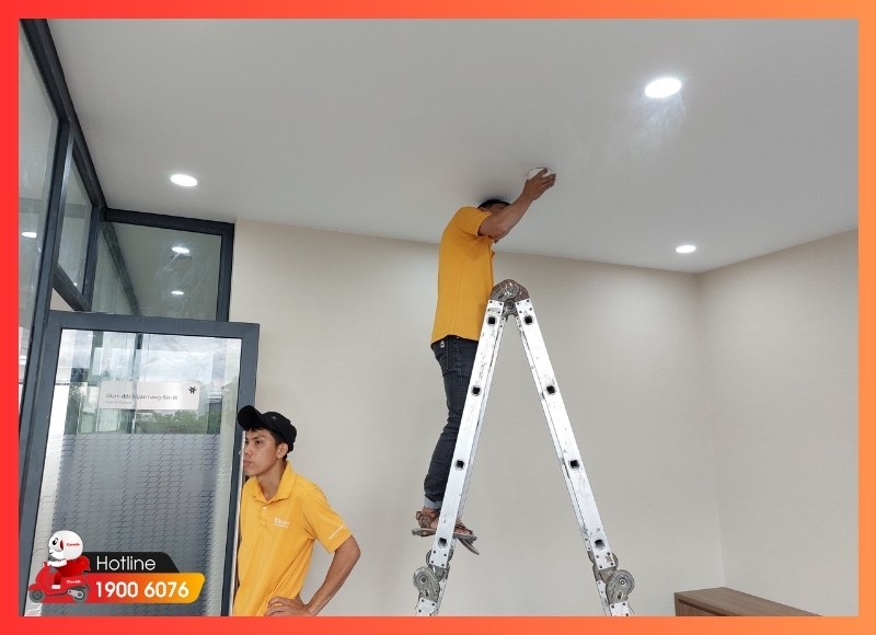 Thi công lắp đặt báo cháy tự động-iCare60 #12