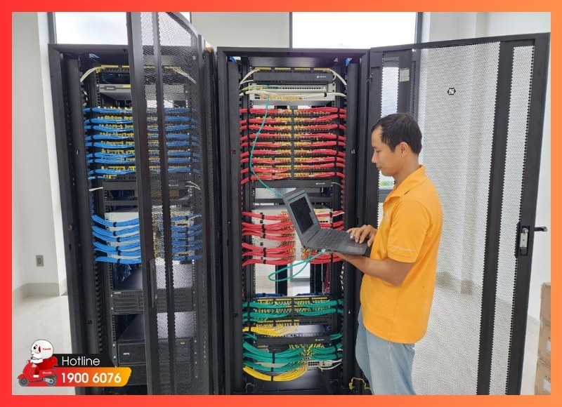 Thi công mạng LAN-iCare60 #7