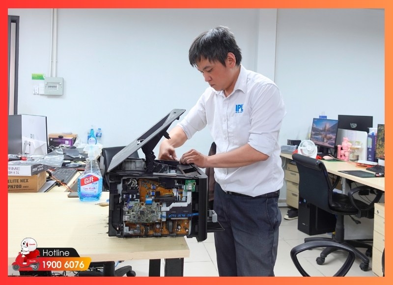 Lưu ý cần nắm khi vệ sinh cho máy in