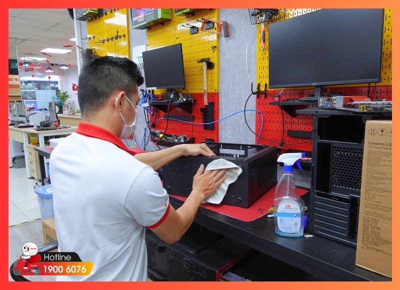Quy trình vệ sinh PC, vệ sinh laptop tận nơi Phường An Hội Đông