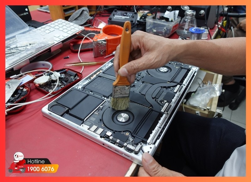 Quy trình vệ sinh PC, vệ sinh laptop tận nơi Phường An Nhơn