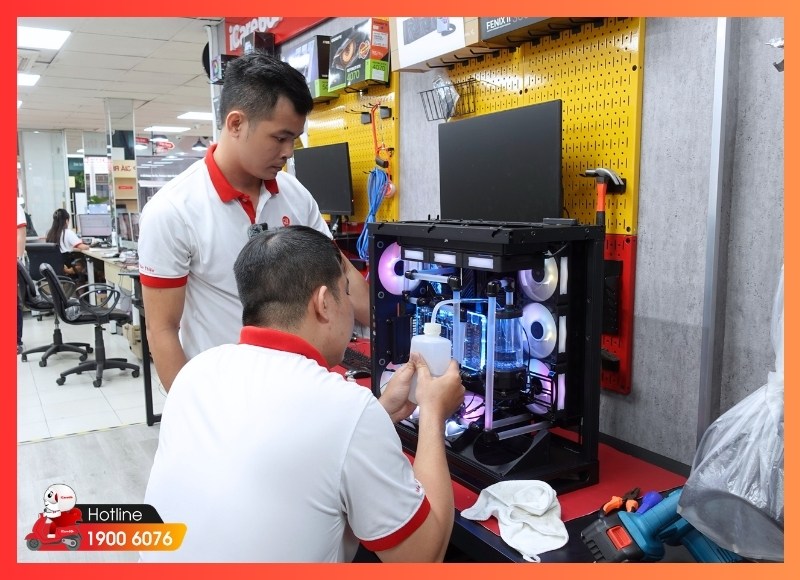 Vệ sinh dàn PC Custom AIO, tối ưu tản nhiệt