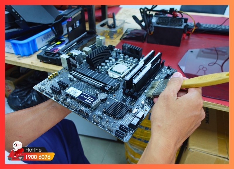 Quy trình vệ sinh laptop, vệ sinh máy tính bàn tại nhà Phường Bình Đông