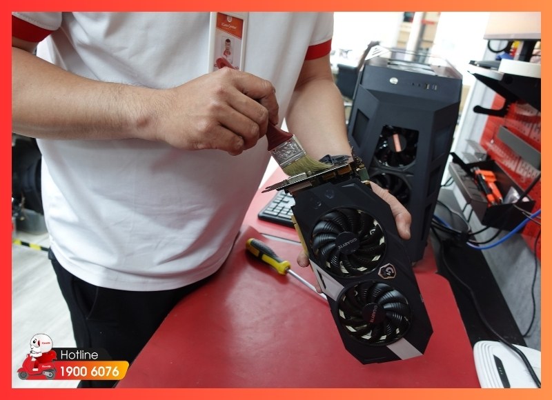 Quy trình vệ sinh laptop, PC tận nơi chuẩn kỹ thuật tại Phường Bình Quới 