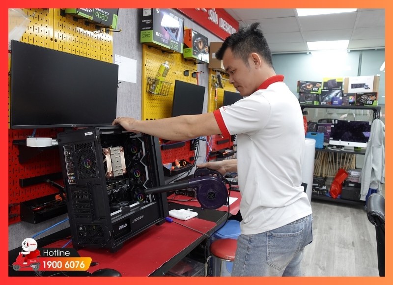 Quy trình vệ sinh PC, vệ sinh laptop tận nơi Phường Bình Thạnh