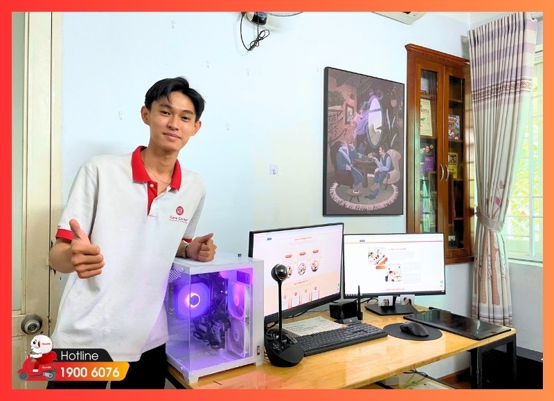 iCare60 là dịch vụ vệ sinh máy tính tận nơi Phường Gò Vấp chuyên sâu thuộc iCare Center