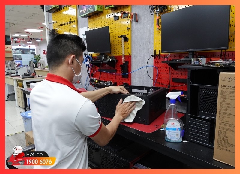 Quy trình vệ sinh laptop, vệ sinh máy tính bàn tại nhà Phường Phú Lâm
