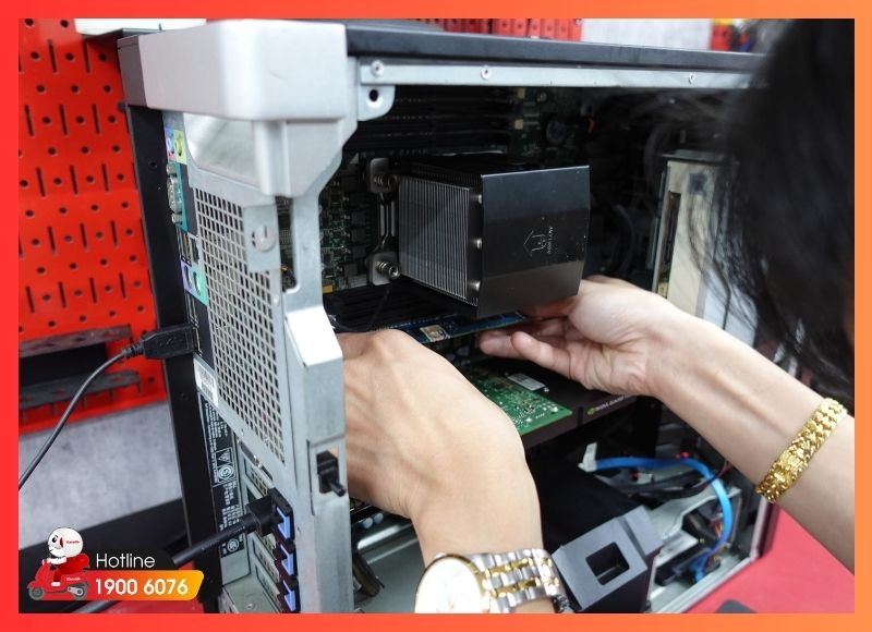 Quy trình vệ sinh máy tính bài bản, kiểm tra kỹ trước khi bàn giao